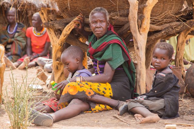Starving Family