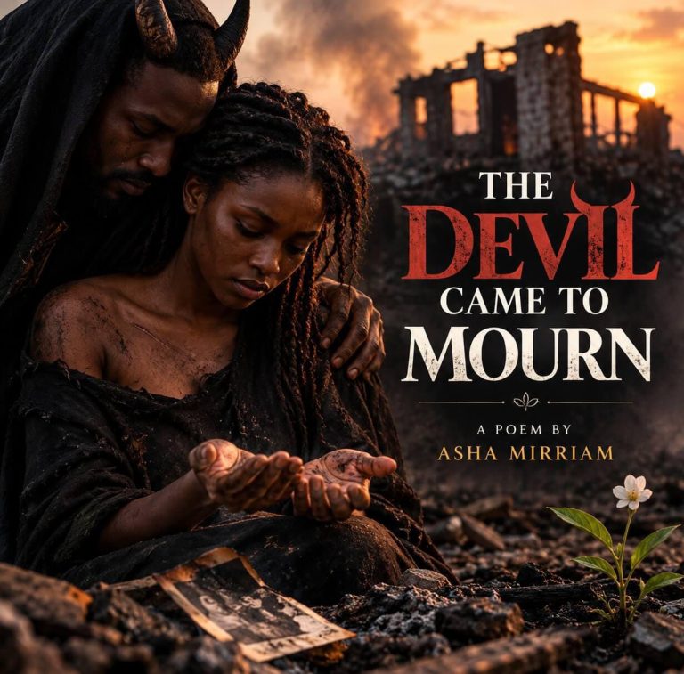 The devil came to mourn