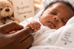 Time poem by Di of Q celebrating the arrival of a baby