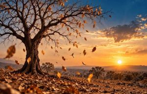 why tress shed leaves during dry season